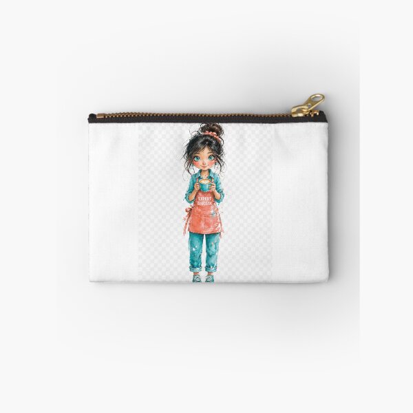 Item preview, Expert Barista" Whimsical Coffee Girl designed and sold by Creative Nook.