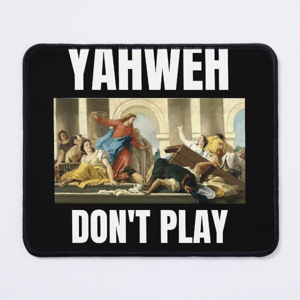 Item preview, YAHWEH DON'T PLAY designed and sold by Easy Work Merch.