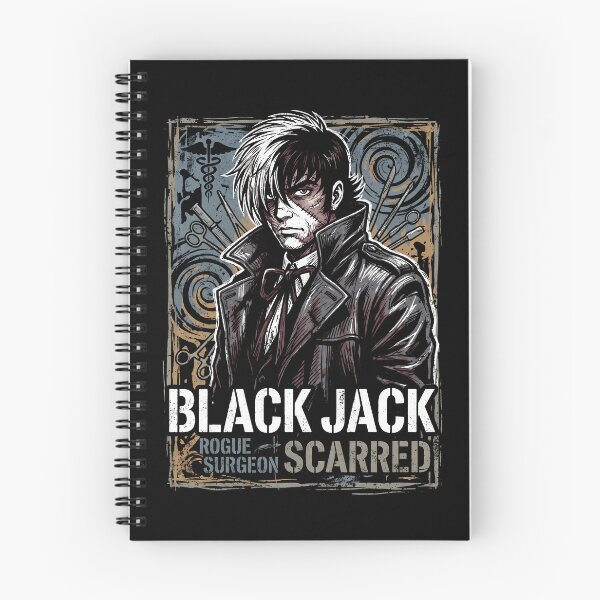 Item preview, Black Jack Anime Manga Graphic Tee designed and sold by Senpaiwaves.