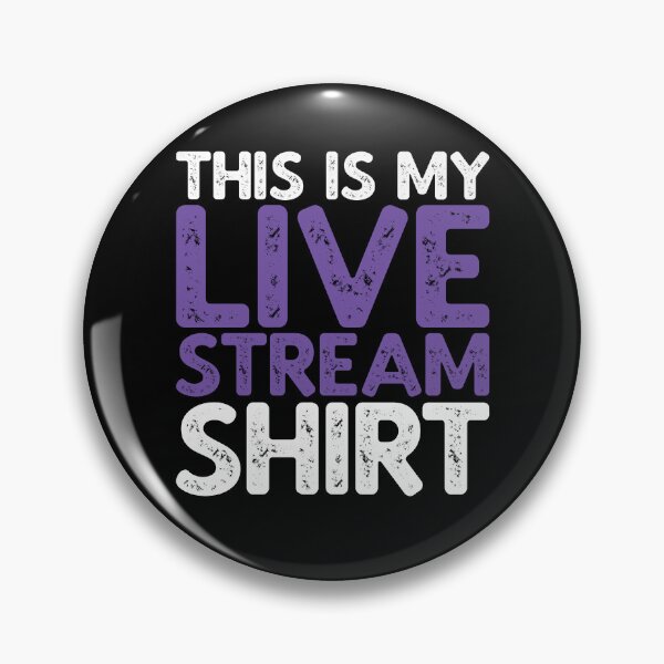 Item preview, This Is My Twitch Livestream Shirt designed and sold by AHobbyAJob.