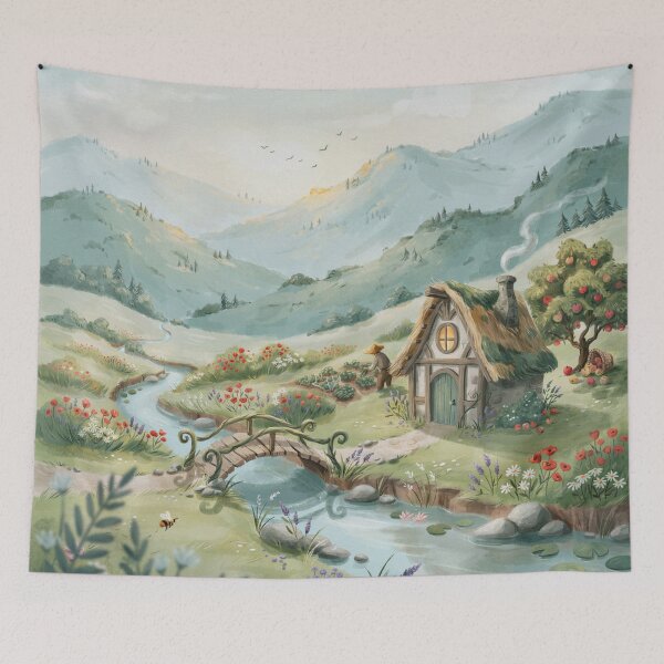 Item preview, Fairy house style cottagecore. designed and sold by elegantpaterns.
