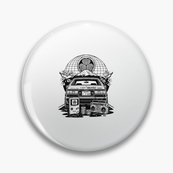 Item preview, Retro JDM and Vintage Tech Fusion designed and sold by Estudio-Ph.
