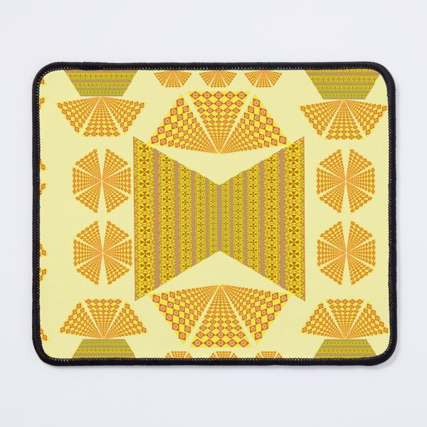 Item preview, Golden Geometric Ethnic Seamless Pattern with Traditional Tribal Motifs designed and sold by Ei-Ei.