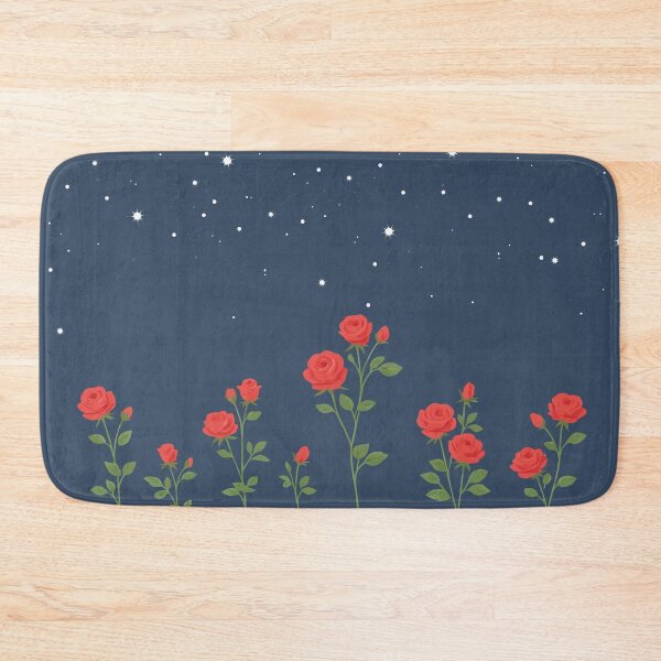 Item preview, Midnight Garden Starry Rose Border Aesthetic designed and sold by MOONLIT MIRAGE.