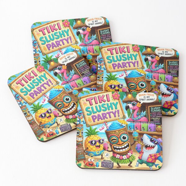 Item preview, Tiki Slushy Party People designed and sold by Talpha.