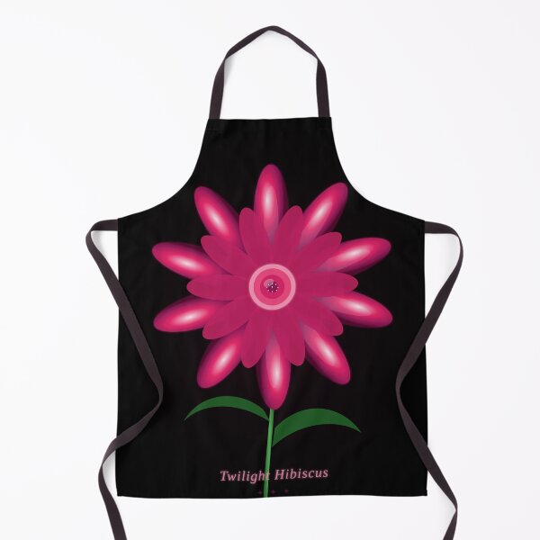 Item preview, Twilight Hibiscus Flower Vector Art | Symmetric Pink Botanical Illustration designed and sold by Yuran11.