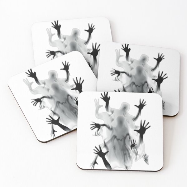 Item preview, Spooky Ghost Shadows - Surreal Dark Art Reaching Hands designed and sold by gokhanuzen.