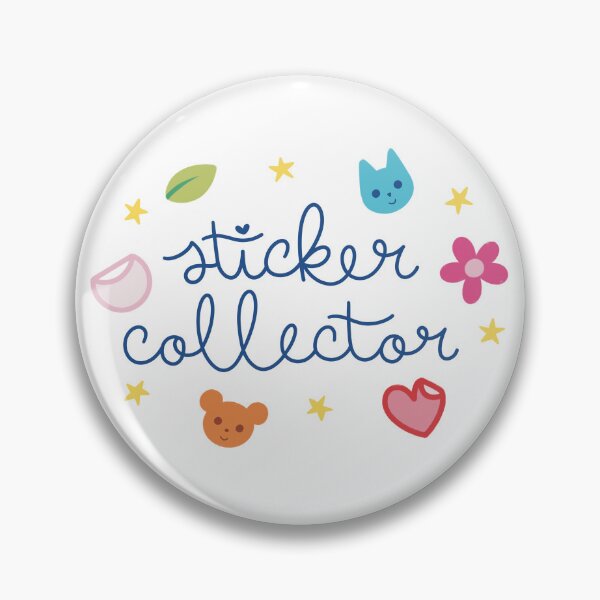Item preview, Sticker Collector Cute Funny Whimsical for Scrapbooking designed and sold by winterpumpkin.
