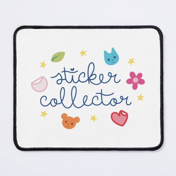 Item preview, Sticker Collector Cute Funny Whimsical for Scrapbooking designed and sold by winterpumpkin.