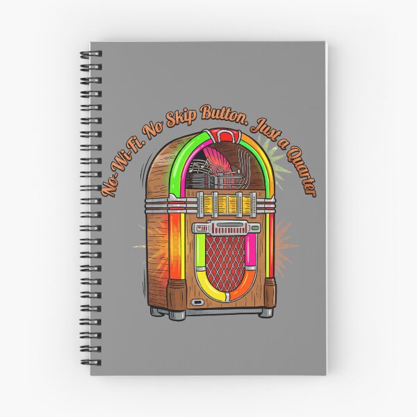 Item preview, No Wi-Fi No Skip Button - Pop Art Retro Jukebox designed and sold by Melian Vintage.