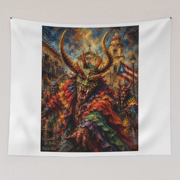 Item preview, Vejigantes of Ponce – Spirit of Puerto Rico 1 designed and sold by ITSimagination.