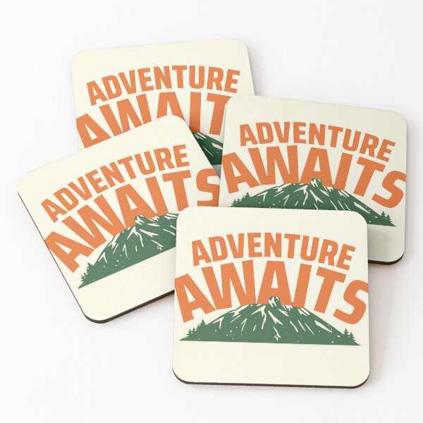 Item preview, Adventure Awaits - Retro Mountain Explorer Gift Tee designed and sold by RedRubyBubble.