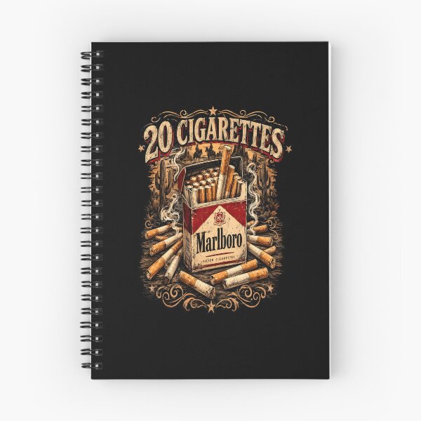 Item preview, 20 cigarrillos, diseño vintage para fumadores, estilo retro. designed and sold by Mind-Drift.