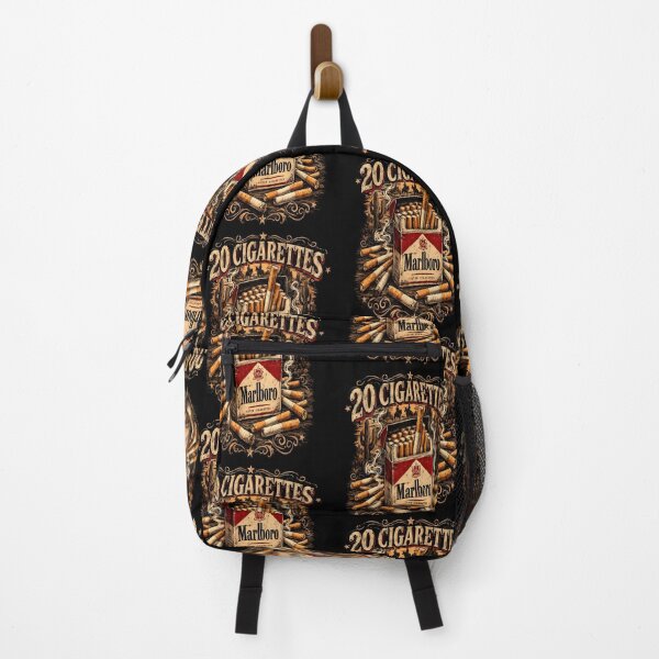 Item preview, 20 Cigarettes Vintage Smoker Graphic Retro Tobacco Art designed and sold by Mind-Drift.