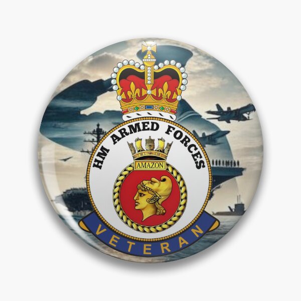 Item preview, HMS Amazon Royal Navy HM Armed Forces Veteran designed and sold by Bootneckstore.