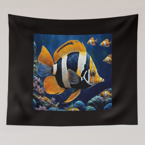 Item preview, Chromatic Currents: The Butterfly Fish #5 designed and sold by Helios Be. Lavsh.