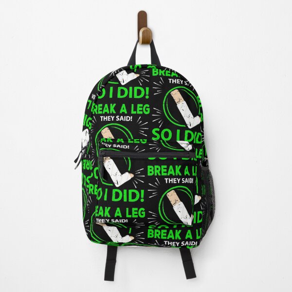 Item preview, Break A Leg They Said So I Did Funny Broken Leg Injury Humor designed and sold by Mind-Drift.