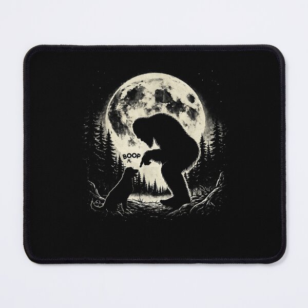 Item preview, Hand Boop Nose Labrador Bigfoot Sasquatch Full Moon Dog Lover designed and sold by Mind-Drift.