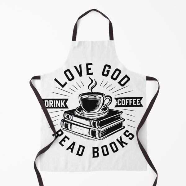 Item preview, Love God Drink Coffee Read Books Christian Faith Vintage Design designed and sold by haitrieuic96.