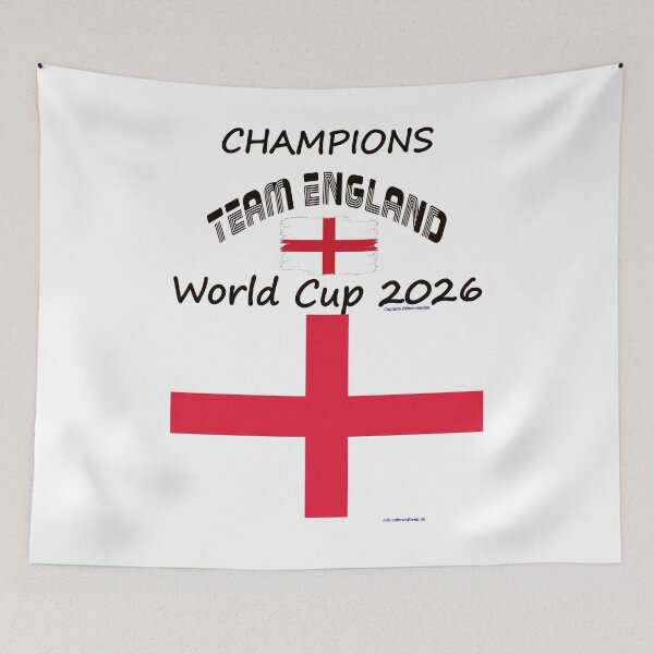 Item preview, England Fan T‑Shirt world Soccer Cup 2026 UK outfit designed and sold by cabevo.