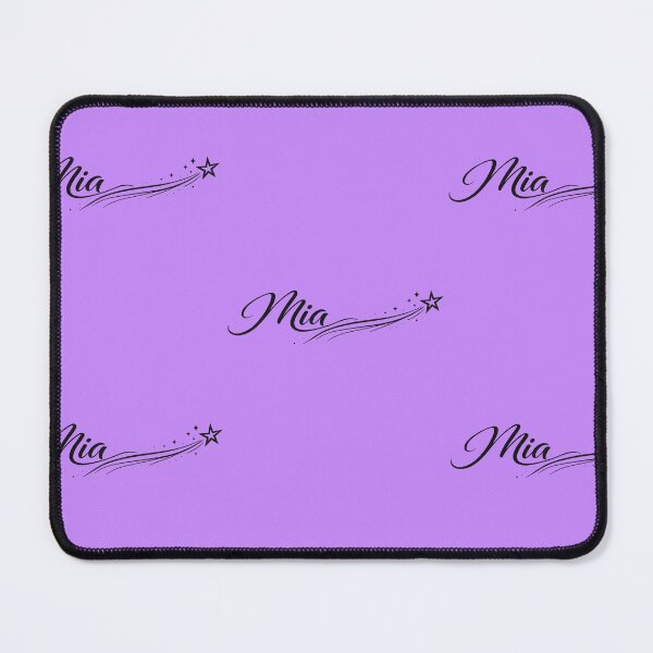 Item preview, Mia Shooting Star Name Art | Celestial Calligraphy Design designed and sold by AnadAA.
