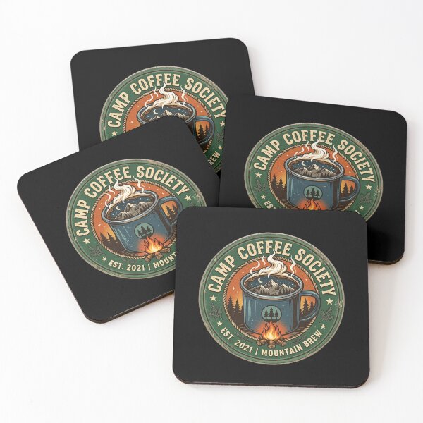 Item preview, Camp Coffee Society - Vintage Campfire Coffee designed and sold by PGRprint.