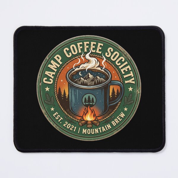 Item preview, Camp Coffee Society - Vintage Campfire Coffee designed and sold by PGRprint.