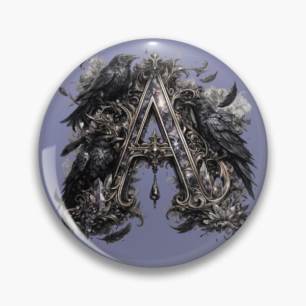 Item preview, Gothic Cathedral Letter A Monogram designed and sold by JustResultsCo.