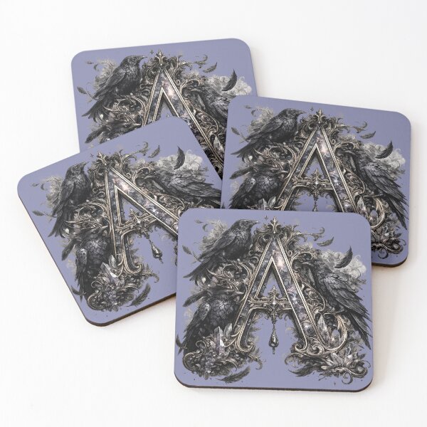 Item preview, Gothic Cathedral Letter A Monogram designed and sold by JustResultsCo.