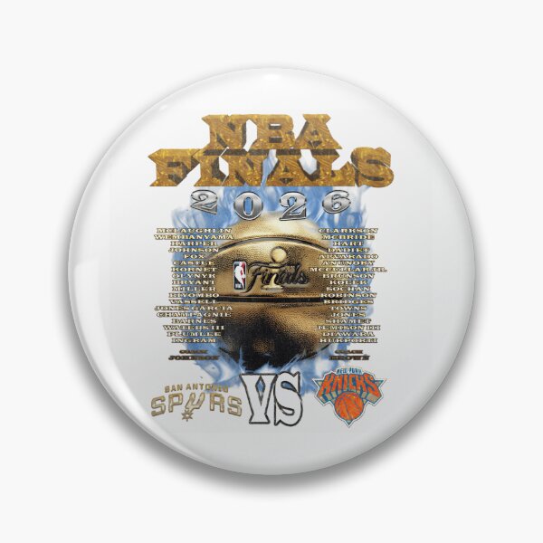 Item preview, San Antonio Spurs vs New York Knicks NBA Finals 2026 designed and sold by Soceitiz.