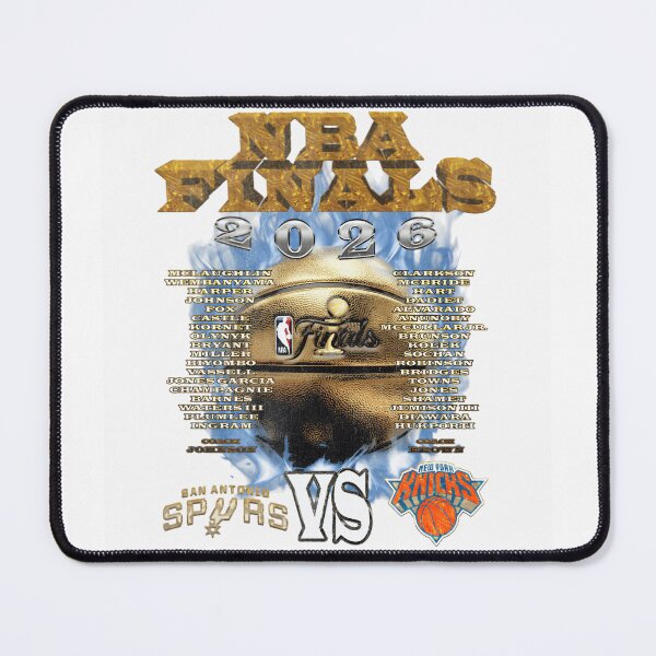 Item preview, San Antonio Spurs vs New York Knicks NBA Finals 2026 designed and sold by Soceitiz.