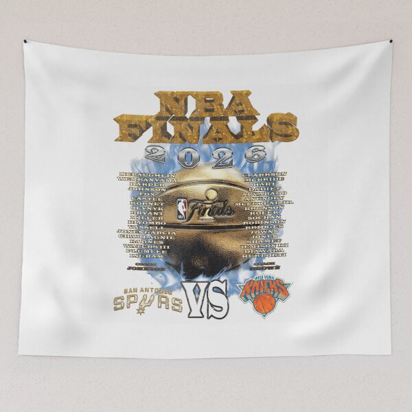 Item preview, San Antonio Spurs vs New York Knicks NBA Finals 2026 designed and sold by Soceitiz.