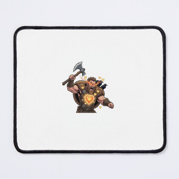 Item preview, the berserker viking in love designed and sold by Clwul.