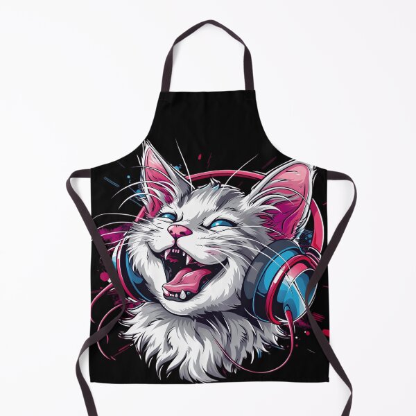 Item preview, Cat listen the music designed and sold by VividMorphk.