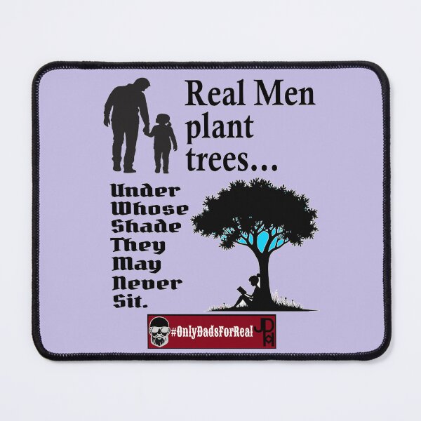 Item preview, Real Men Plant Trees (Purple) *More Colors Available in Collection designed and sold by OnlyDadsForReal.