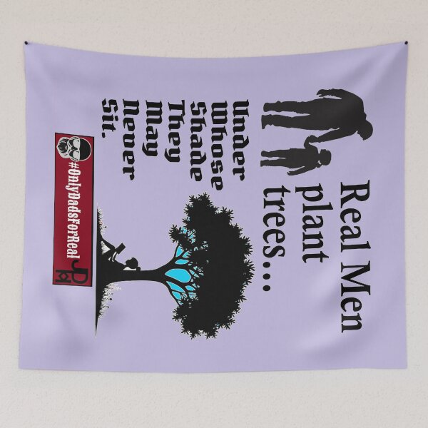 Item preview, Real Men Plant Trees (Purple) *More Colors Available in Collection designed and sold by OnlyDadsForReal.