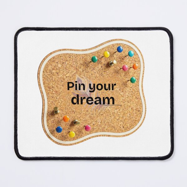 Item preview, Pin Your Dream Motivational Sticker | Vision Board Quote Aesthetic | Neutral Minimal Design designed and sold by Pandey14.