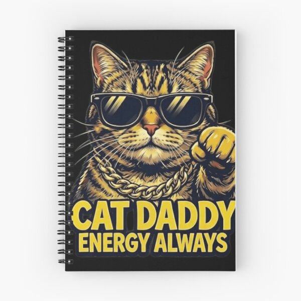 Item preview, Cool Cat Daddy Energy Always - Funny Sunglasses Tabby Cat designed and sold by haitrieuic96.