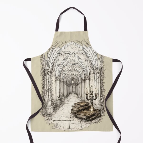 Item preview, Gothic Arched Corridor Perspective designed and sold by PatiImagination.