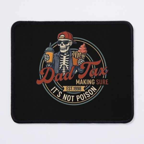Item preview, Funny Dad Tax Skeleton - Making Sure It's Not Poison Retro Vintage Est 1998 designed and sold by haitrieuic96.