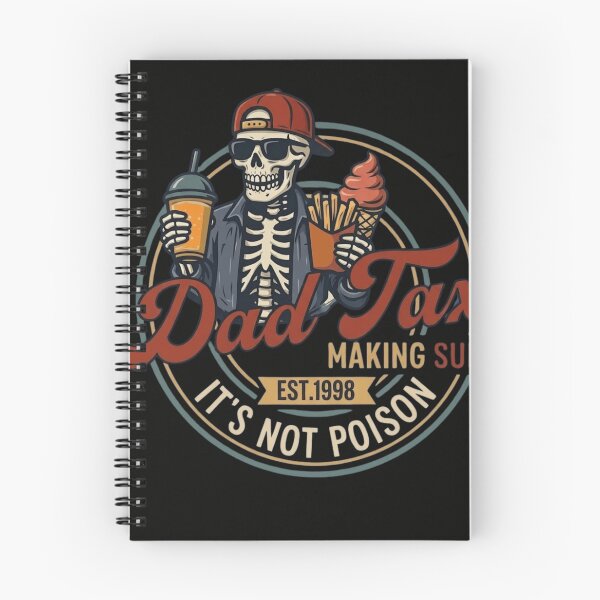 Item preview, Funny Dad Tax Skeleton - Making Sure It's Not Poison Retro Vintage Est 1998 designed and sold by haitrieuic96.