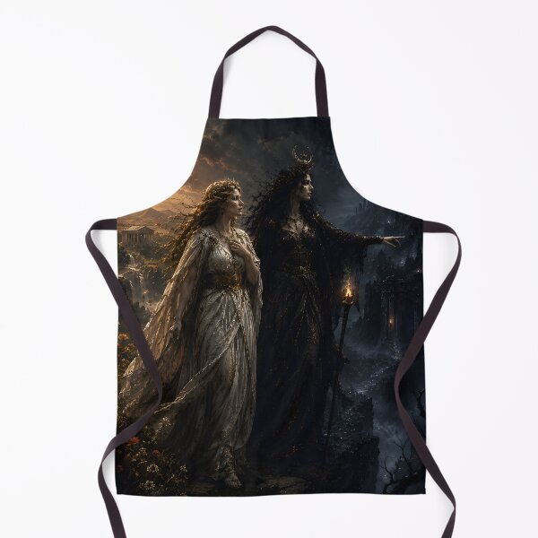 Item preview, Hecate Guides Persephone — Light Into Darkness | Defeated Legends Series designed and sold by Qorvun.