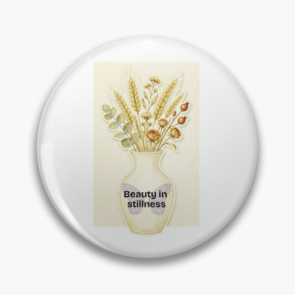 Item preview, Beauty in Stillness Botanical Sticker | Minimalist Neutral Floral Aesthetic Art designed and sold by Pandey14.