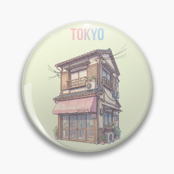 Item preview, Tokyo Cityscape Aesthetic - Cozy Japanese Storefront designed and sold by ModoSolo.