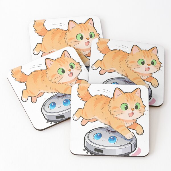 Item preview, The Moment the Cat Broke the Robot’s Calm World designed and sold by OksArtStudio.
