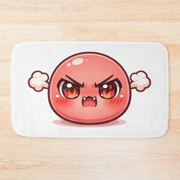 Item preview, Cute Angry Fire Eyes Fangs Emoji designed and sold by Tom-Riley.