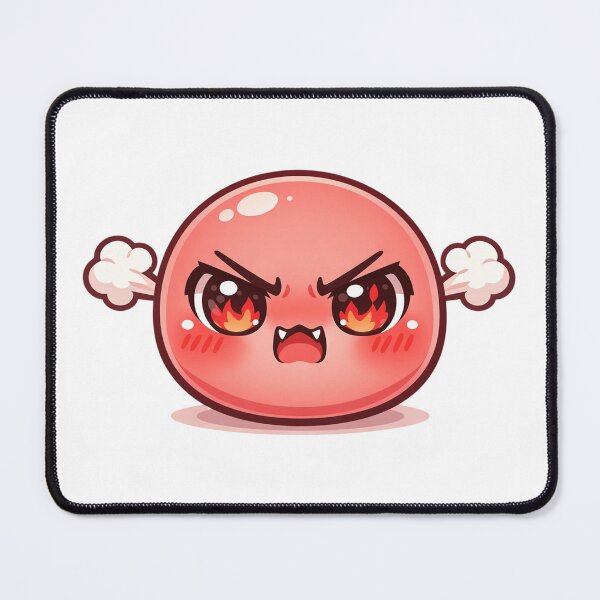 Item preview, Cute Angry Fire Eyes Fangs Emoji designed and sold by Tom-Riley.
