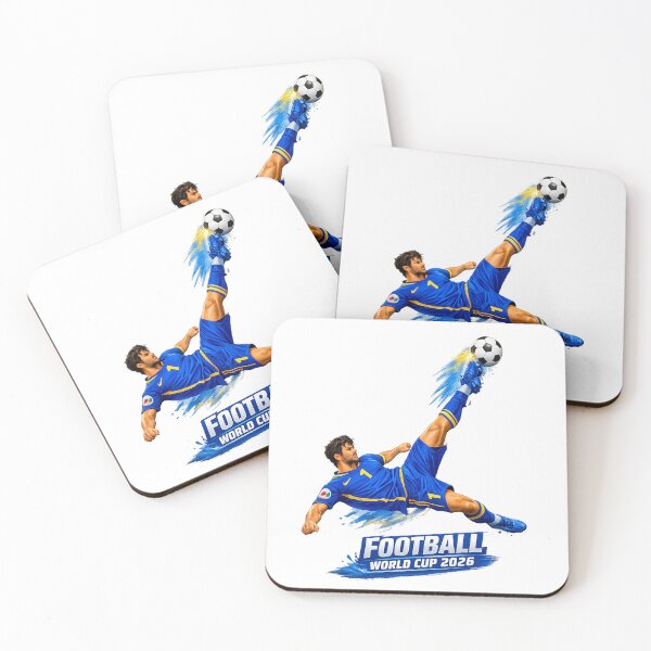 Item preview, 2026 World Cup: Dynamic Footballer Illustration designed and sold by CHRIST5000.