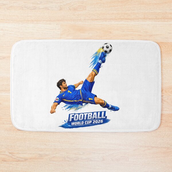 Item preview, 2026 World Cup: Dynamic Footballer Illustration designed and sold by CHRIST5000.