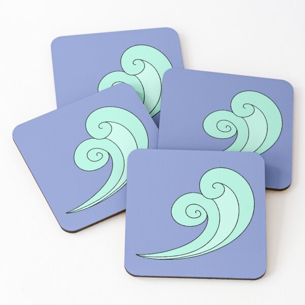 Item preview, Minimalist Mint Wind Flow Illustration designed and sold by ubborn.